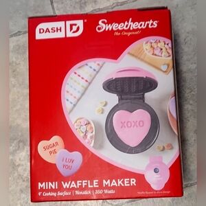 Dash Sweethearts Mini Waffle Maker - Pink Valentines Day Target